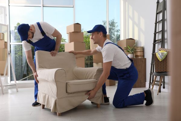 An image demonstrating furniture delivery couriers are another customer favourite